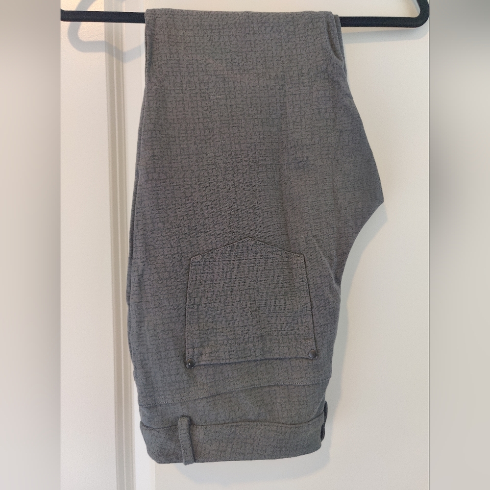 MarlaWynne Sz 14 Pant Green/Black Print